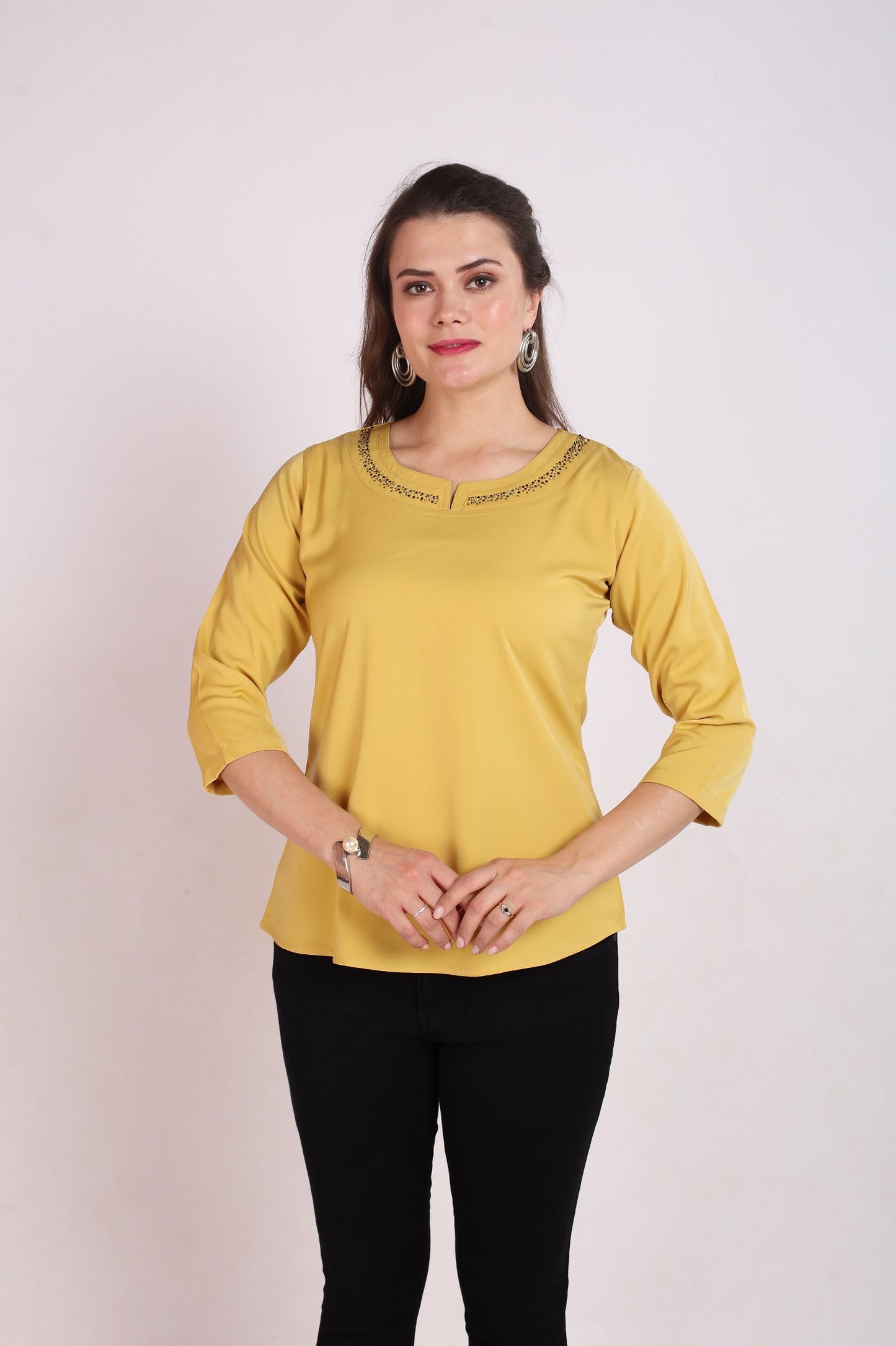 Classic Diamond work Women top