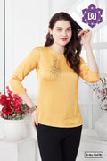GOLDEN HOUR SATIN TOP - YELLOW